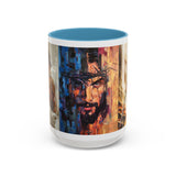 Jesus Art Accent Coffee Mug (11, 15oz)