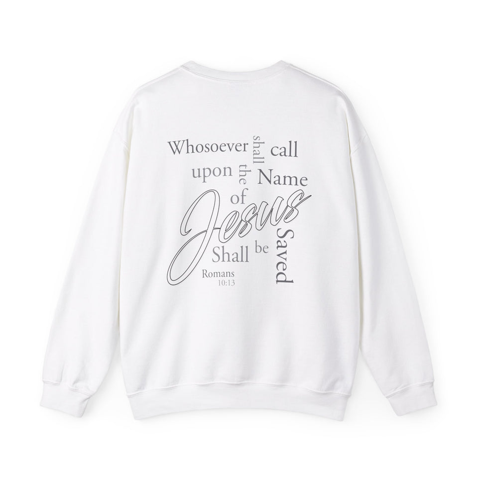 Whosoever Shall Crewneck Sweatshirt