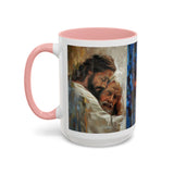 Jesus Art Accent Coffee Mug (11, 15oz)