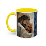 Jesus Art Accent Coffee Mug (11, 15oz)