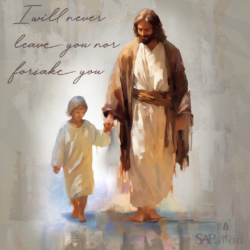 "I Will Never Leave you Son" Fine Art Giclée