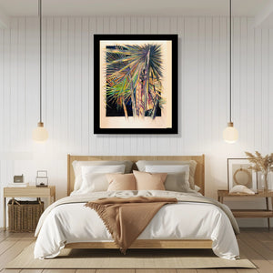 "Bismark Palms" Fine Art Giclee