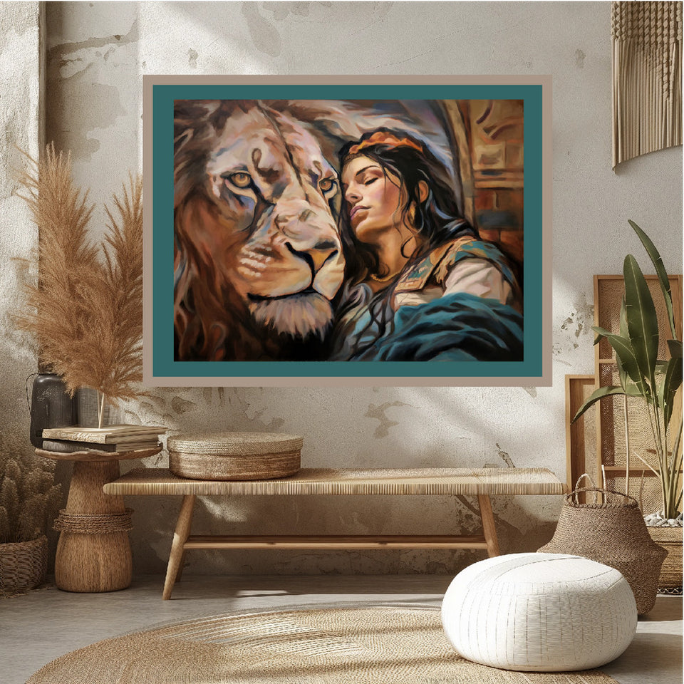 "The Sleeping Bride" Fine Art Poster