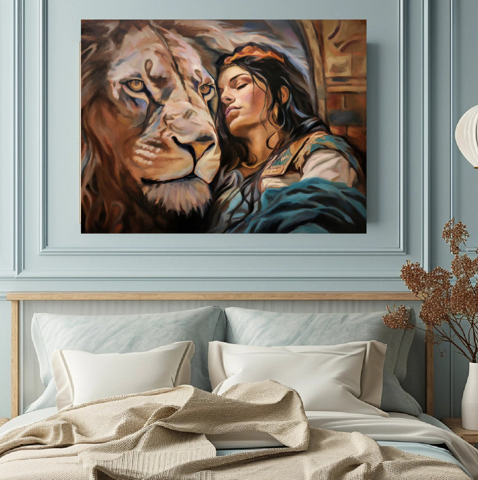 "The Sleeping Bride" Fine Art Poster