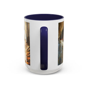 Jesus Art Accent Coffee Mug (11, 15oz)