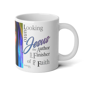 Looking Unto Jesus Jumbo Mug, 20oz